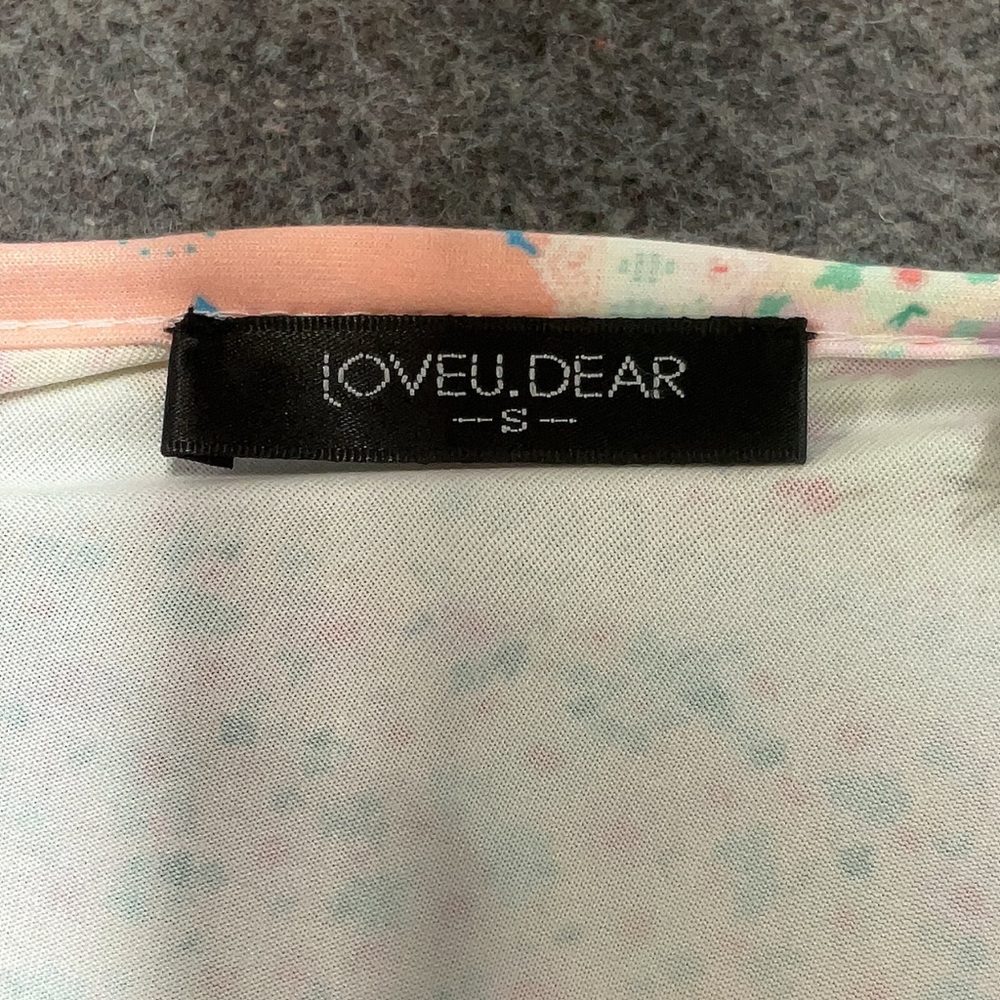 Love U Dear Boho Patchwork Print Button Down Flow… - image 7